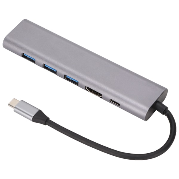 5-in-1-telakka, tyypin C - High Definition Multimedia Interface - USB-portti, 5 Gbps:n nopea siirtokeskitin