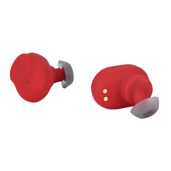 Nya trådlösa öronsnäckor TWS-i10 Bluetooth 4.2 In-ear-hörlurar Mini Hands-free-headset Röd