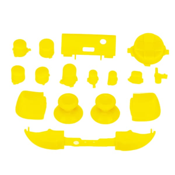 Full Game Controller Button Set Replacement Handles Accessories Kits för Xbox Series XYellow