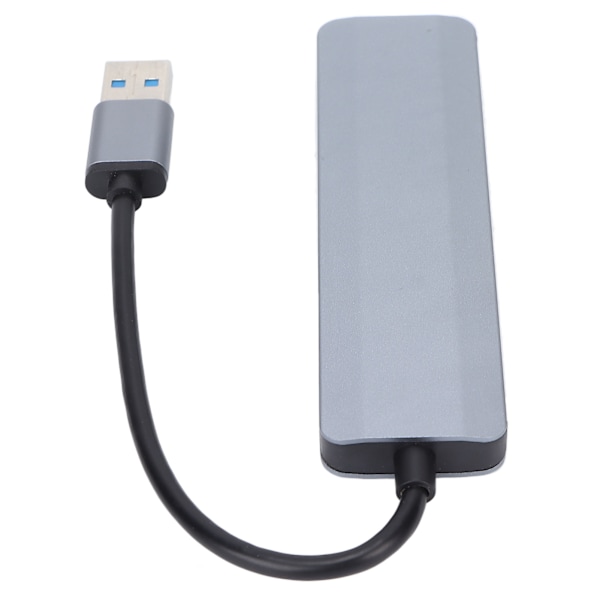 USB3.0 Hub 4-portars Splitter Överströmsskydd Bred Applikation USB3.0 Dockningsstation för Tangentbord Stationär Dator