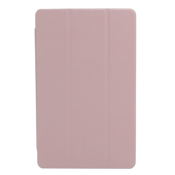 Tablet PU-deksel UltraThin Stand Beskyttende deksel for Alldocube iplay30 PC Transparent Shell(Rose Gold )