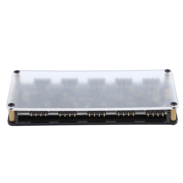 12V 4-polet 10 porte RGB HUB RGB-controller til pc-computer-desktop-bundkort