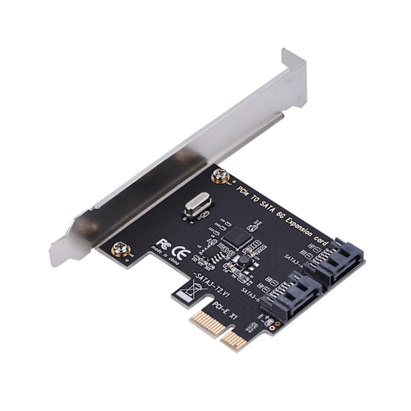 PCI-E-kort PCI Express til SATA 3.0 2 port SATA III 6Gbps udvidelsesadapterkort