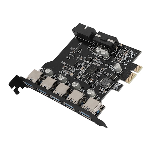 PCI-E 5-porttiseen USB 3.0 19-nastaiseen PCI Express -laajennuskortti