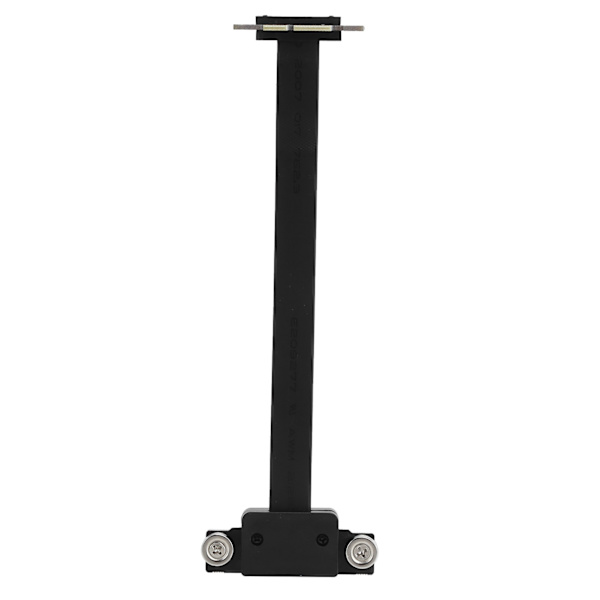 Forlængerkabel PCIE 1X Dual 90° med LED-indikation Magnetisk pude Netværksadapter 15cm
