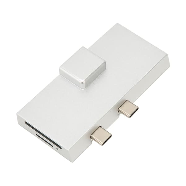 Dual USB C-udvidelseshub Professionel 7 porte Plug and Play 5 Gbps dataoverførsel USB C-hub til Surface Pro 8 9 X