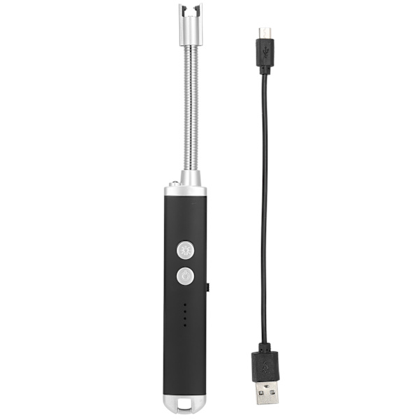 USB-pulsantengning - Bærbar, oppladbar pulsantengning for myggspiraler, stearinlys og griller