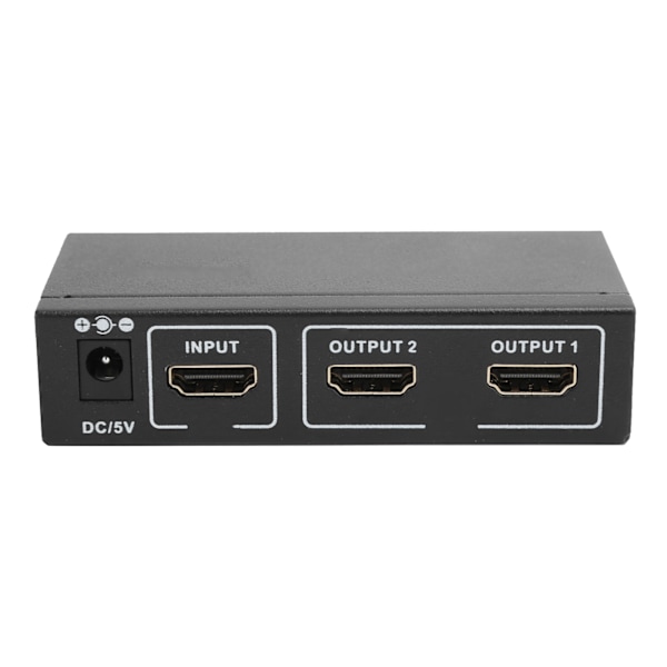 High Definition Multimedia Interface 2.0 Splitter 1‑til‑2‑ud 4K ved 60Hz  100‑240V