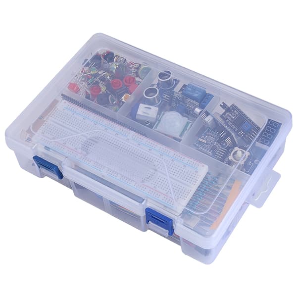 Profesjonelt startsett for DIY-nybegynnere LCD-sensor servomotor relé RTC