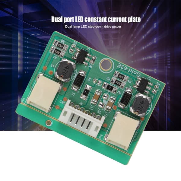 5PCS Reparationsdelar Dubbel Port LED Step-down Mini-board Drivr Effekt 9.6V Konstant Ström Platta