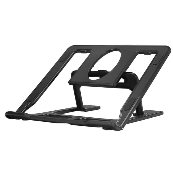 Bærbar computerstativ ABS skrivebord 6 niveauer justerbar forhøjet enkel foldbar tabletstativ bærbar computerstativ til tablet-pc