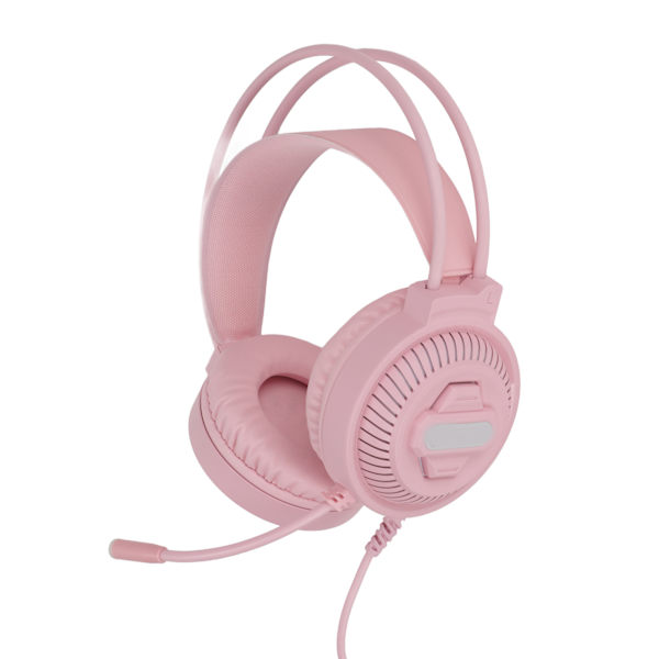 H46 RGB Gaming Headset 7.1 Virtual Surround Stereo Støjreduktion Gaming Headset til XboxPink