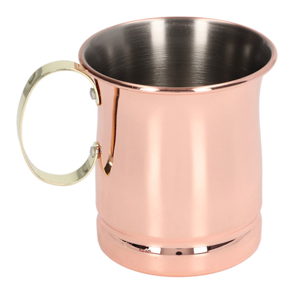 400 ml rustfritt stål cocktailkrus, rustforebygging, barutstyr for hjem, kontor, skole og bar Rose Gold
