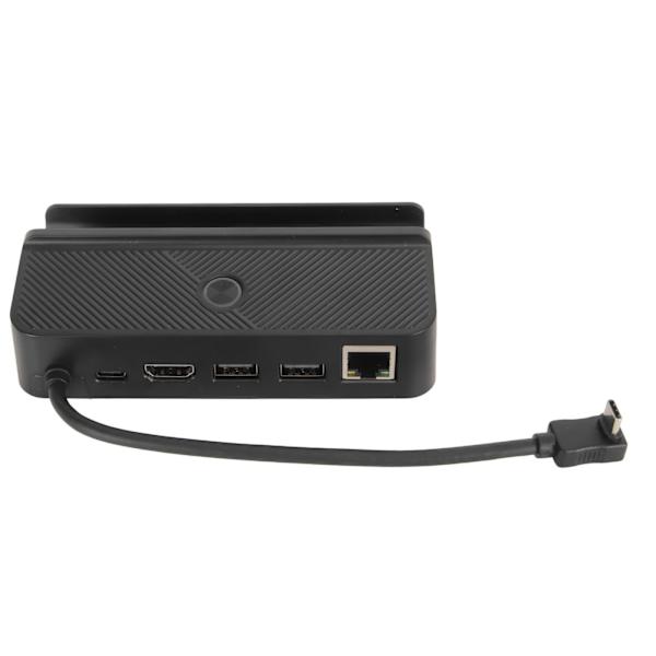 Håndholdt spillkonsoll Dock USB C PD 100W HD2.0 USB 2.0 1000Mbps RJ45 Dokkingstasjon for Steam Deck Interface Expansion