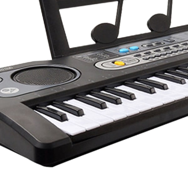 61-tangenters keyboardpiano, bærbar multifunksjonell 76 cm elektronisk keyboardpiano for barn Without Plug