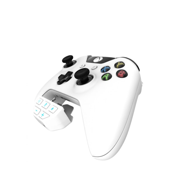 Spillkontrollforsterker for spillkontrollere Spillpad-hodetelefonadapter for Xbox One S/X(hvit)