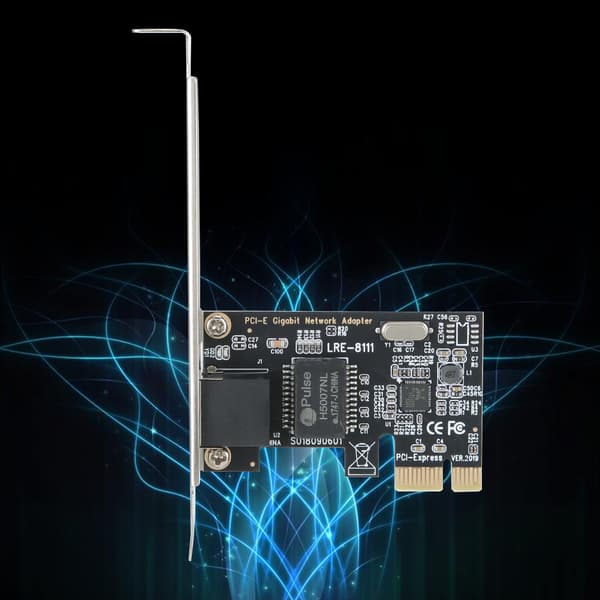 RIL8111G Master Chip Desktop Computer PCI-E Gigabit Netværkskort til XP / WIN7 / WIN8 / WIN8.1 / WIN10