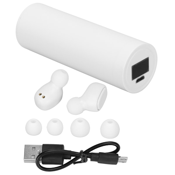 Trådlösa Bluetooth-hörlurar True Wireless Bluetooth 5.0 Sporthörlurar med True Copper Circle-högtalare