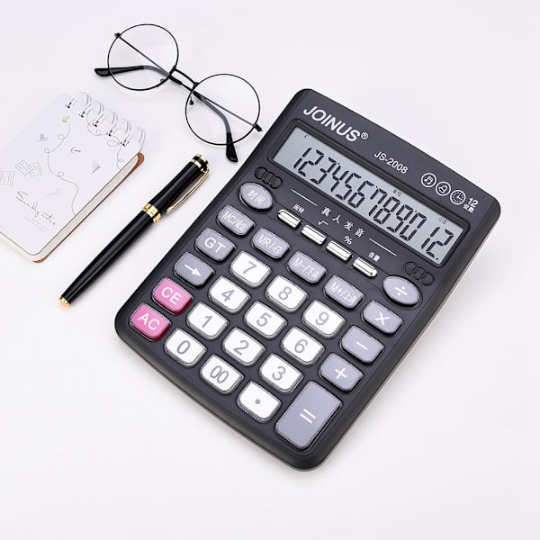 Student Handheld Function Calculator Portable Electronic Calculator School Office