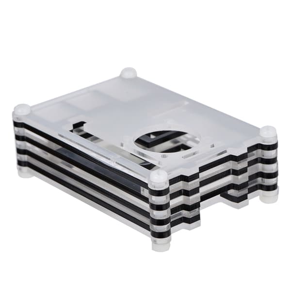 9-lags skal til Raspberry Pi 3B+/3B/2B med hurtig varmeafledning