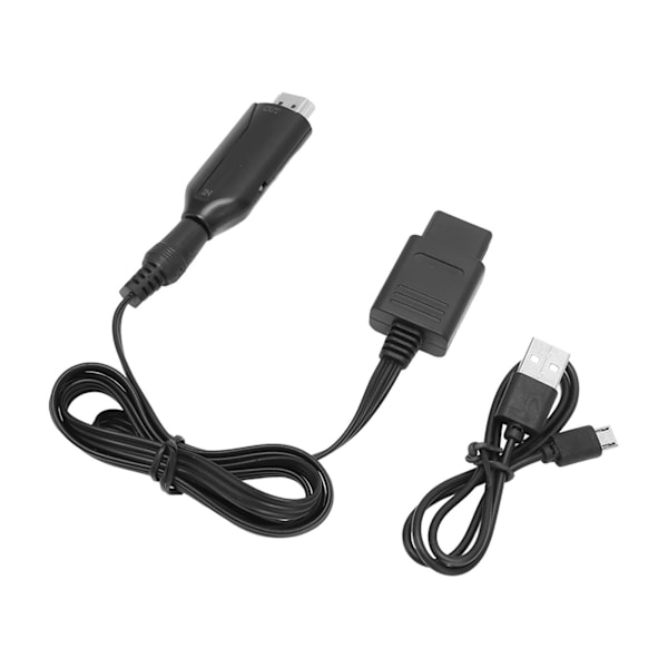 For N64 til HD Multimedia Interface Adapter-kabel 3 Display-moduser Plug and Play HD Video Converter med strømkabel