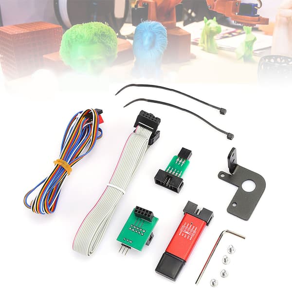 3D-printertilbehør til Creality CR-10/Ender-3 adapterplade med beslag