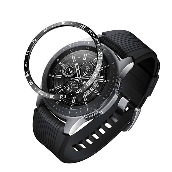 Metallskyddsring Urtavla Dekor Ram Bezel för Samsung S3 Galaxy Watch (För Galaxy watch46)