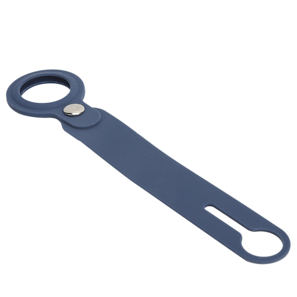 AntiLost silikone loop ærme blød skal hud beskyttende cover etui til IOS Locator (mørkeblå)