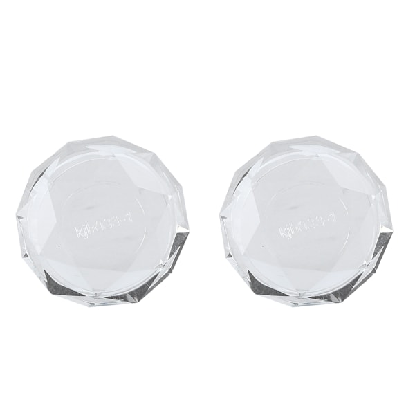 Silikonstyrspakgrepp Joystickknappskydd Universal för PS3/PS4 Transparent