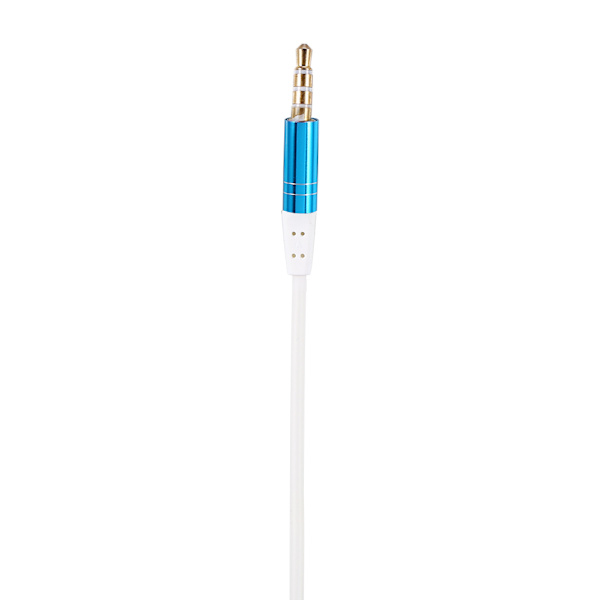 Glow In The Dark Hodetelefoner Lysende Glidelås In-Ear Headset Øretelefon Ørepropp JS