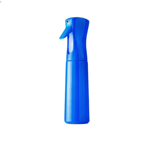 Hårsprayflaske, Aerosol fin tåke krøllete hårsprayflaske for å temme håret om morgenen, frisering, planter, kjæledyr, rengjøring-blå, 300ml