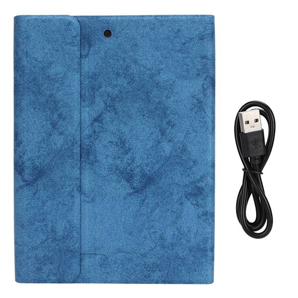 SK-M05 Skin Touch PU+TPU Lädertangentbordsskydd med pennhållare för ipad Mini4/5(2019) Blå