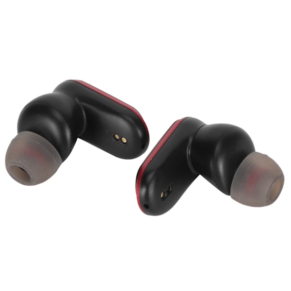 Sprog Oversætter Earbuds Bluetooth 5.0 Støjreduktion Understøtter 74 Sprog 70 Accent Trådløse Oversætter Earbuds Sort Rød