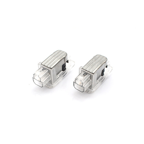 Tillämplig på Audi välkomstljus dubbla gränssnitt bil led-ljus, laserljus, dörrprojektionsljus, LOGO-ljus (2-pack)