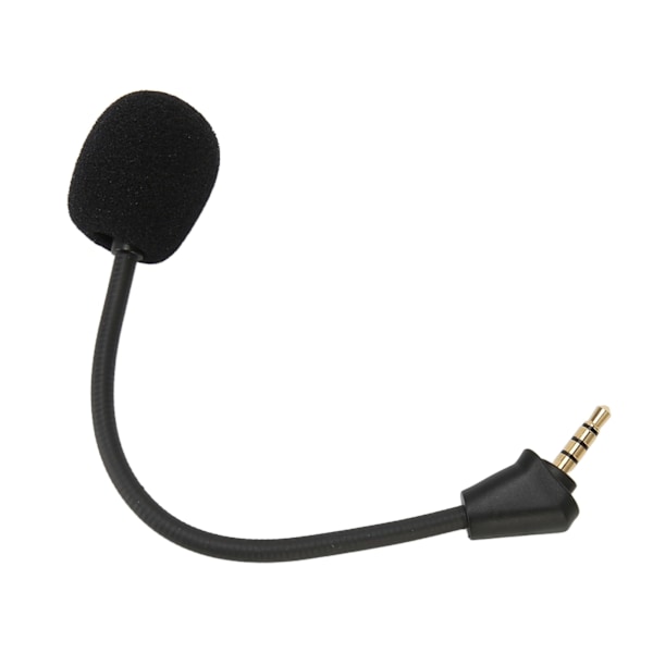 Mikrofonutskifting 3,5 mm avtakbar spillmikrofon for Hyper X Cloud II Wireless Cloud Core Cloud Pro Silver Cloudx