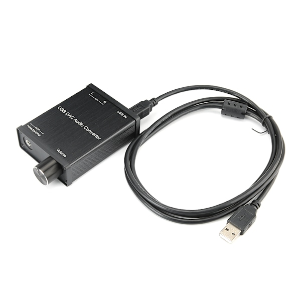 GV-022 USB-lydkort Plug and Play DAC-lydkonverteradapter for Windows/Mac OS X/PS4
