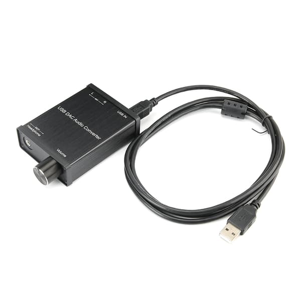 GV-022 USB-lydkort Plug and Play DAC-lydkonverteradapter til Windows/Mac OS X/PS4