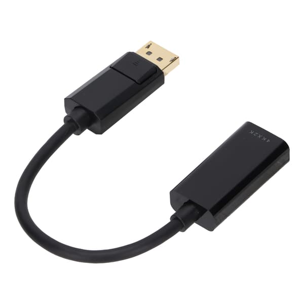 Mindpure Adapterkabel DP til HighDefinition Multimedia Interface 4K Konverterkabel for datamaskin bærbar skjerm TV
