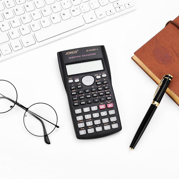 JS-350MS-A Student Handheld Function Calculator Portable Electronic Calculator