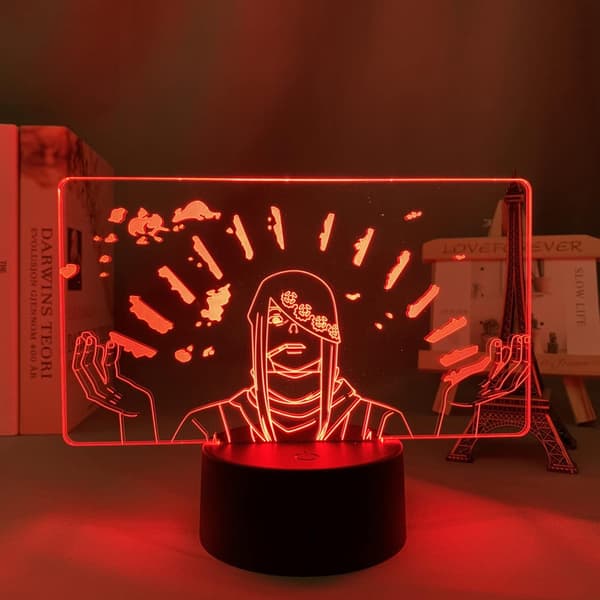 Anime LED-lys Fire Force for soveromsdekorasjon nattlys bursdagsgave romdekorasjon bord 3D lampe Fire Force