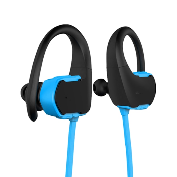 16G Q12 Bluetooth MP3 -kuulokkeet MP3/WMA/WAV/APE/FLAC -laitteille IOS/Android Blue