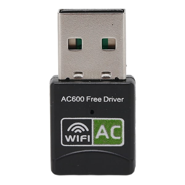 USB WiFi-adapter 600 Mbps Dual Band 2.4G 5.8G Stöd AP-läge IEEE 802.11g Trådlös Nätverksadapter för Laptop Desktop PC