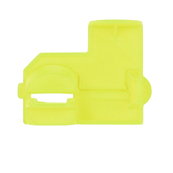 SD2SP2-kortleserdeksel med høy nøyaktighet, robust og holdbar ABS SD2SP2-adapterdeksel for NGC-beskyttelse, erstatning, gul