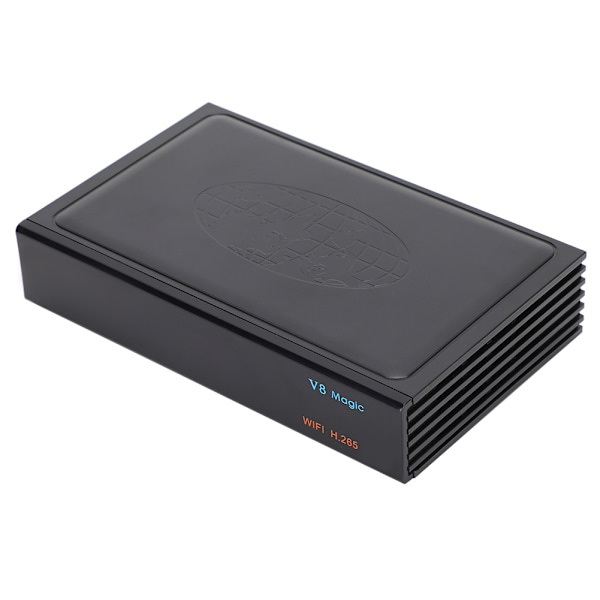 iBRAVEBOX V8 Magic DVBS2 til IPTV Xtream H.265 Satellitter til IPTV Set Top Box (sort)