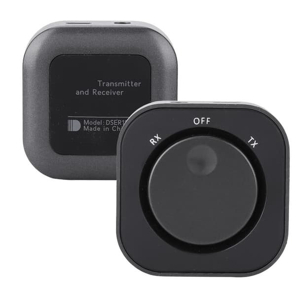 DSER110 2-i-1 bærbar trådløs Bluetooth stereo lyd sender mottaker