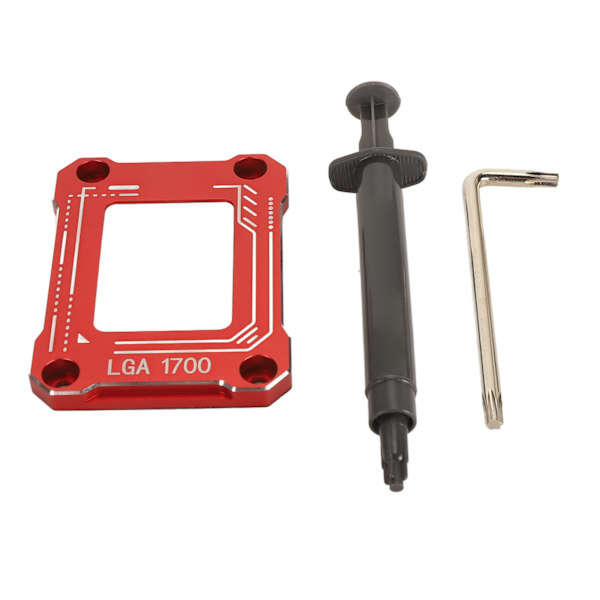 LGA1700 BCF 12. generasjon for Intel Anti Bending Buckle Bending Type Trykkplate CPU Fast Feste CPU Buet Trykkplate Rød