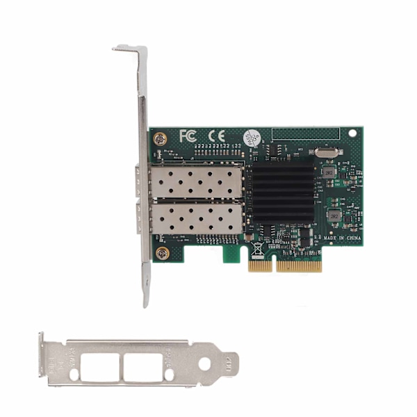 Dual Port Fiber GigabiT network Card Adapter for Intel 82576EB PCI-E X4