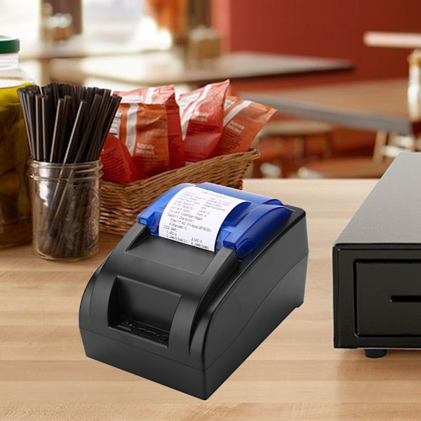 Termisk linjepunktssystem Termisk skrivare 384 punkter linje USB+Bluetooth Termisk skrivare