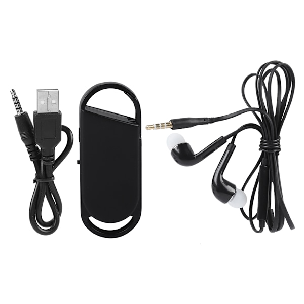 8G U-levy USB-muistitikku Mini-ääniäänitin Avaimenperä Digitaalinen sanelin Nauri
