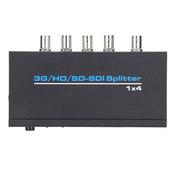 S114 SDI 1 sisääntulo 4 lähtöä Splitter Digitaalinen SDI Dispenser Tukee SDSDI HDSDI 3GSDI Jopa 1320 Jalkaa AC